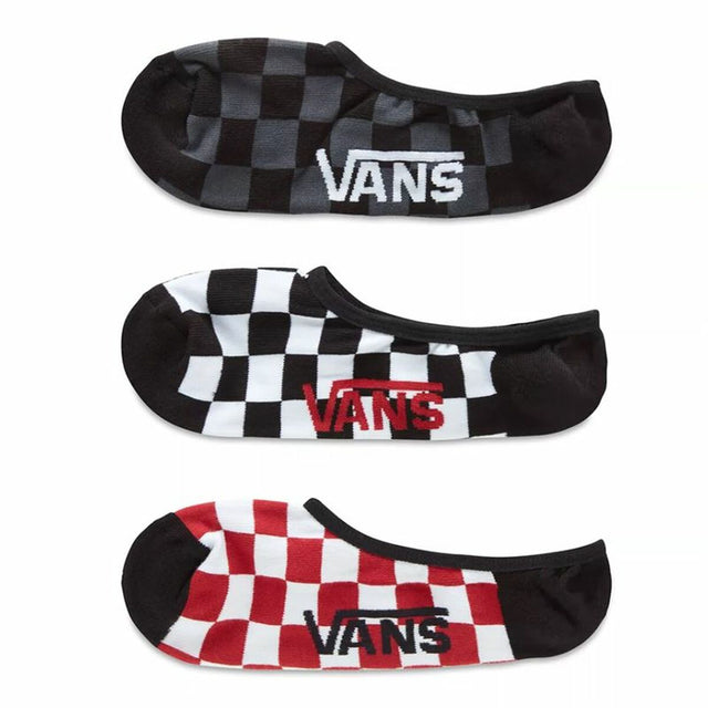 Chaussettes Vans Invisible Classic 3 paires Noir