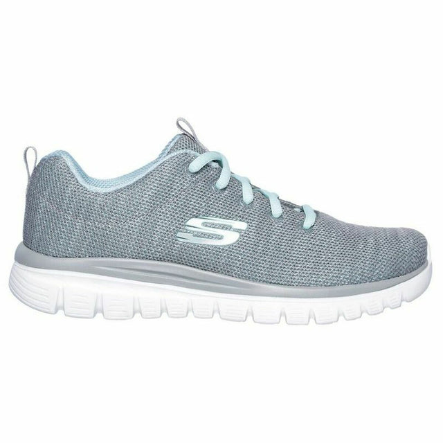 Chaussures de sport pour femme Skechers Graceful-Twisted Fortune Gris