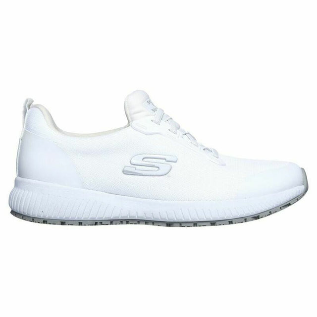Chaussures de sport pour femme Skechers Work: Squad SR Blanc
