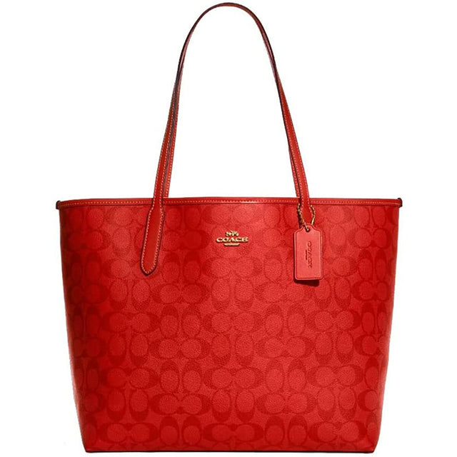 Sac-à-main Femme Coach CA157-IMQRG 46 x 29 x 16 cm Rouge