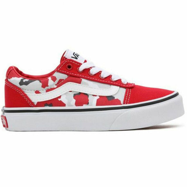 Chaussures de Sport pour Enfants Vans YT Ward Rouge