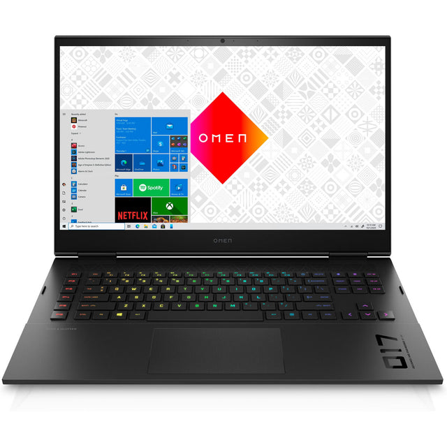 Ordinateur Portable HP OMEN 17-ck0013ns Intel Core i7-11800H 32 GB RAM Espagnol Qwerty 17,3" 1 TB SSD