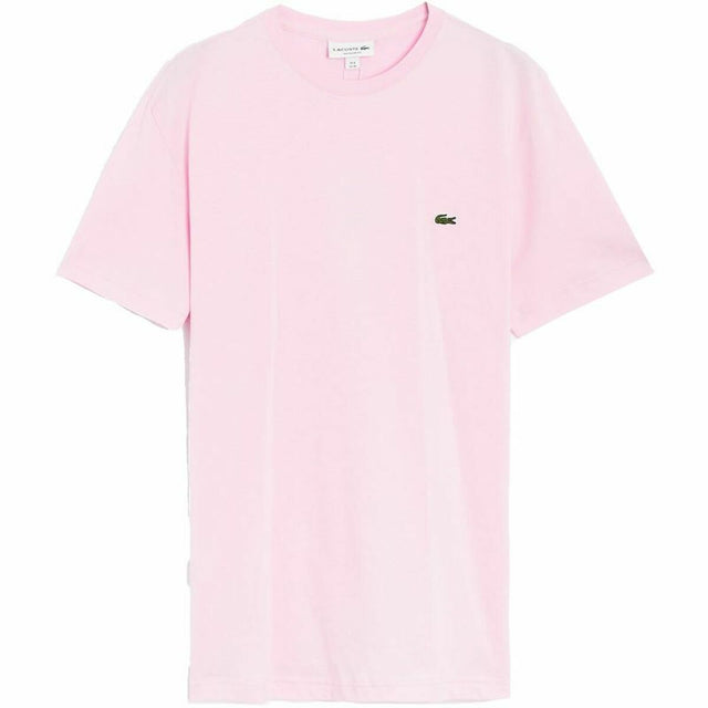 T-shirt à manches courtes homme Lacoste Coton Rose