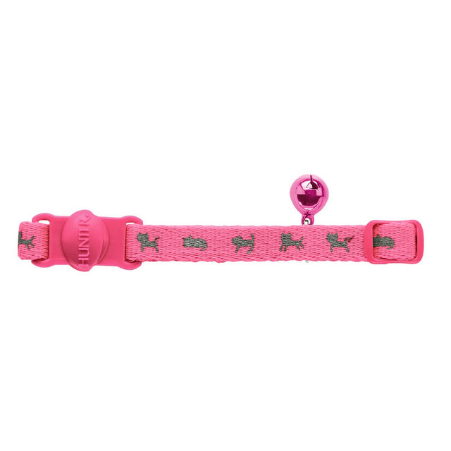 Collier pour chat Hunter Neon Rose (17,1 x 3,6 x 2,5 cm)