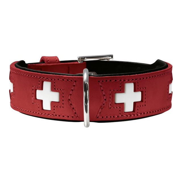 Collier pour Chien Hunter Swiss Rouge/Noir (35-43 cm)