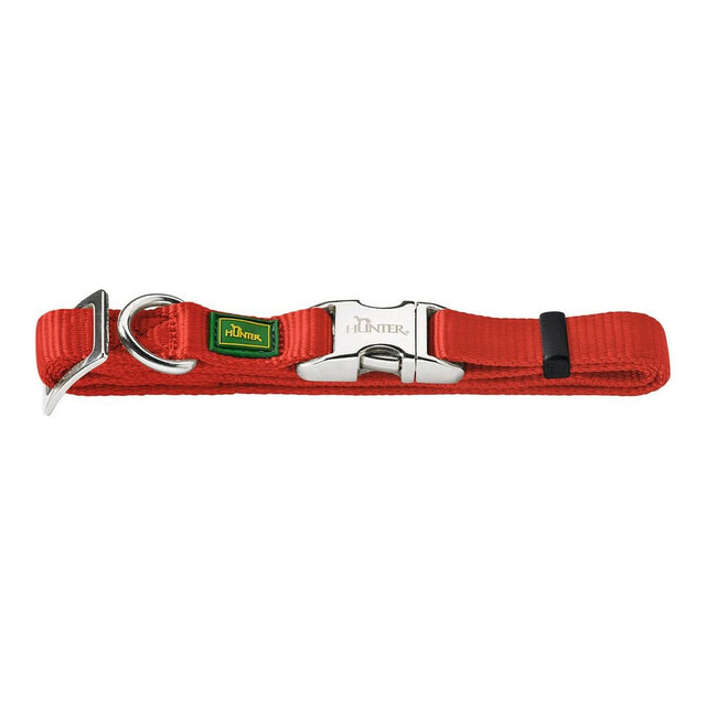 Collier pour Chien Hunter Alu-Strong Rouge Taille S (30-45 cm)