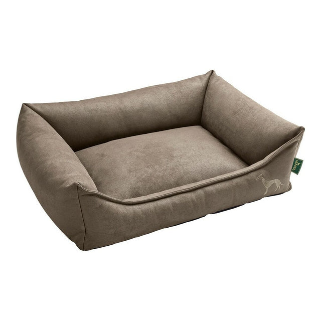 Canapé pour chien Hunter Bologna Cuir synthétoqie Gris (50 x 35 cm)