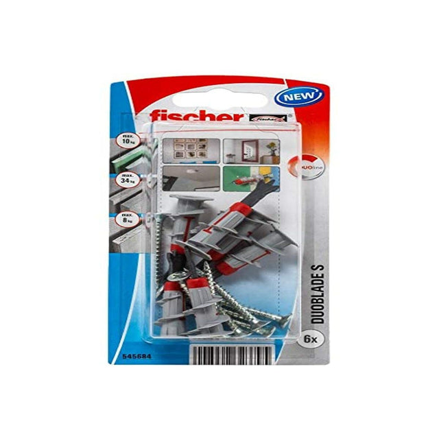 Crampons Fischer Duoblade Nylon 6 Unités Plâtre