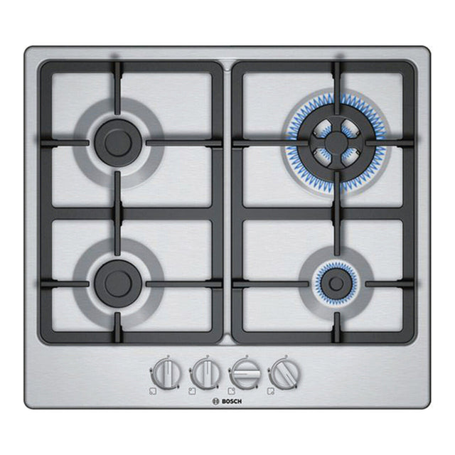 Plaque au gaz BOSCH PGH6B5B90 60 cm (4 Feux à gaz)