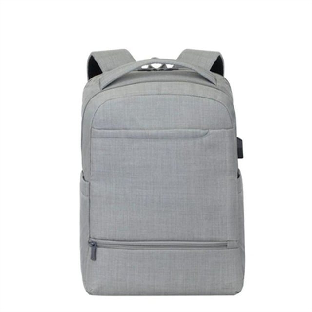 Housse pour ordinateur portable Rivacase Biscayne Gris 15,6"
