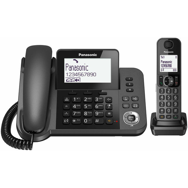Téléphone fixe Panasonic KX-TGF310 Noir