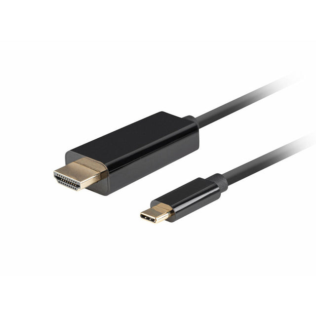 Câble USB C vers HDMI Lanberg CA-CMHD-10CU-0010-BK