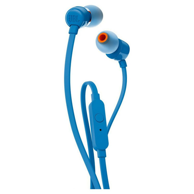 Casques avec Microphone JBL T110 Bleu