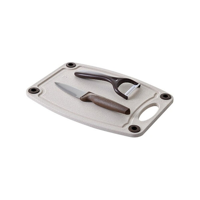 Ensemble d'ustensiles de cuisine San Ignacio Natur Acier inoxydable (3 pcs)