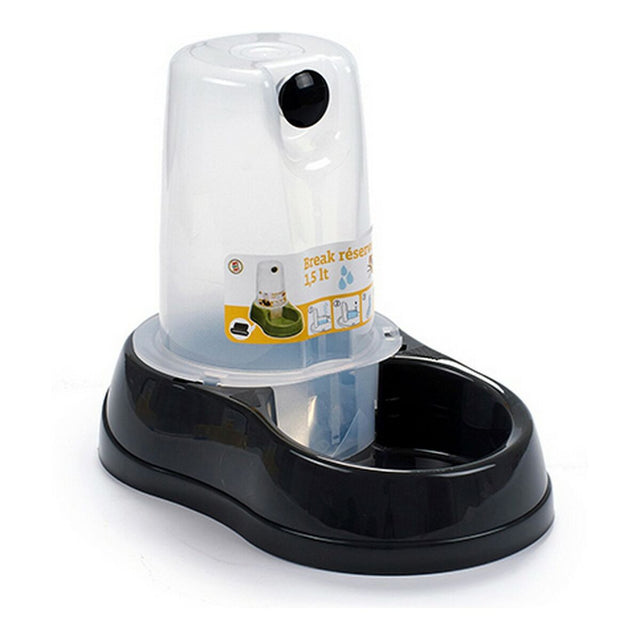 Fontaine à boire Stefanplast Anthracite Plastique 1,5 L
