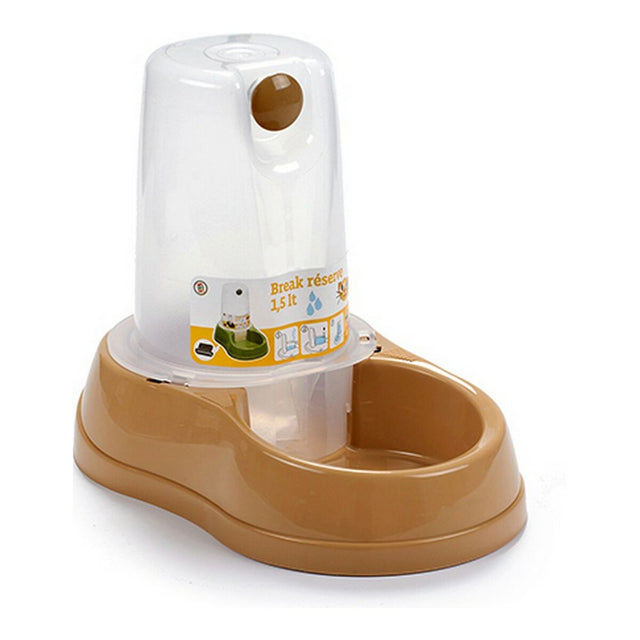Mangeoir pour animaux Stefanplast Plastique 1,5 L 18,5 x 22 x 28,5 cm