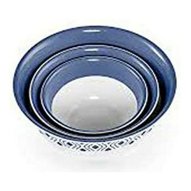 Bol Stefanplast 55201 Bleu Plastique (3 Pièces)