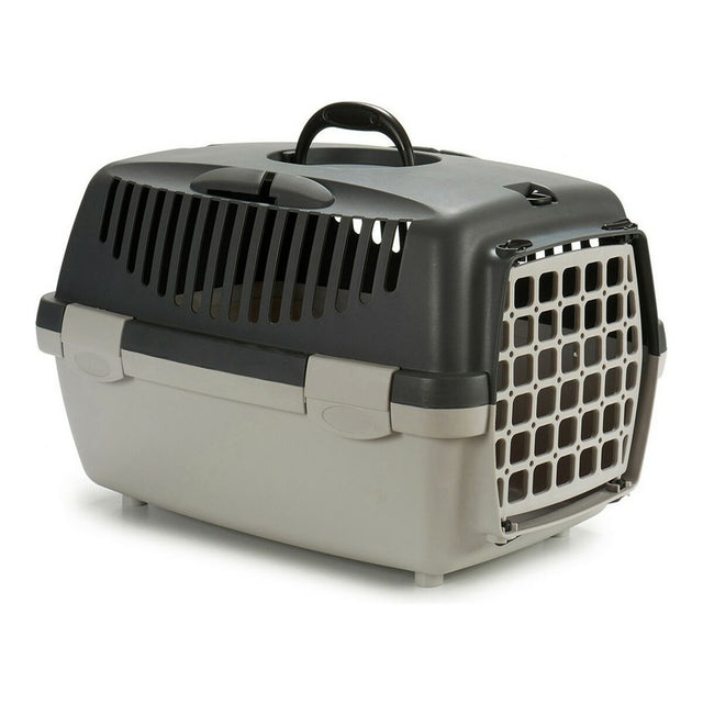 Cage de Transport Stefanplast 281240 Anthracite Plastique Gris clair