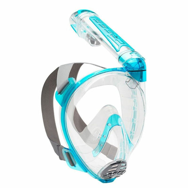 masque de plongée Cressi-Sub XDT000025 S/M Tube respiratoire Aigue marine