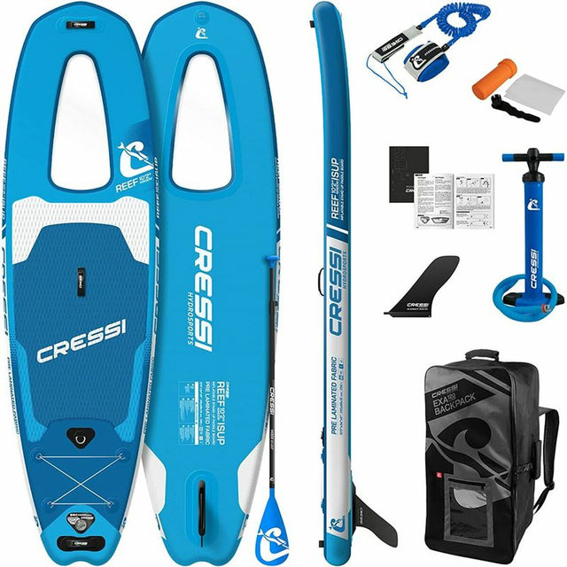 Paddle Surf Board Reef Window Cressi-Sub 10,2" Bleu