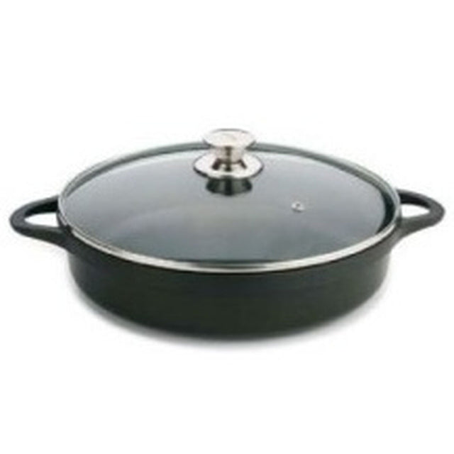 Casserole avec Couvercle Valira BLACK IND 28CM