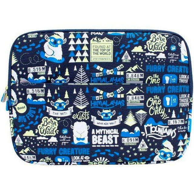 Housse d'ordinateur portable Milan The Yeti 13" Blue marine (34,5 x 26 x 2,5 cm)