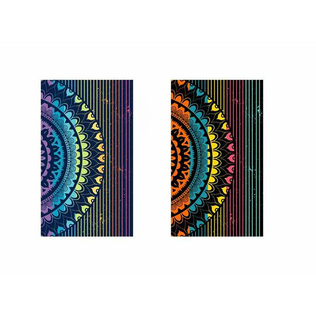 Serviette de plage Secaneta Tivoli Mandala Jacquard (100 x 170 cm)