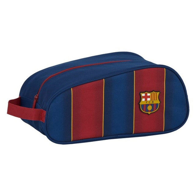 Range-Chaussures de Voyage F.C. Barcelona Bordeaux Blue marine (34 x 15 x 18 cm)
