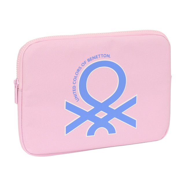 Housse d'ordinateur portable Benetton Pink Rose (31 x 23 x 2 cm)