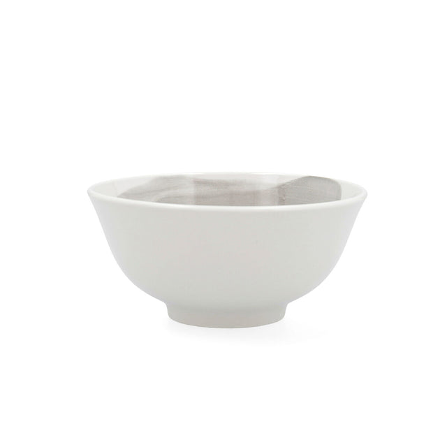 Bol Bidasoa Etherea Céramique Gris Ø 15 cm 6 Unités (Pack 6x)