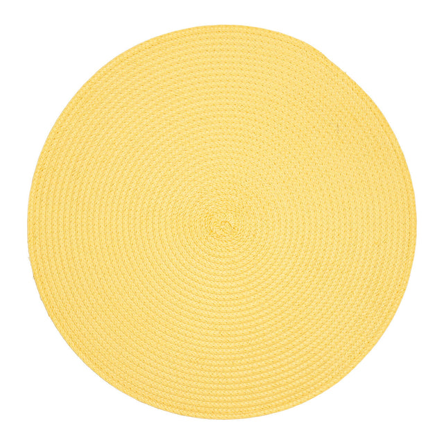 Set de table Quid Vita Jaune Plastique (38 cm) (Pack 12x)