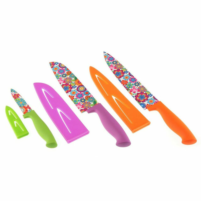 Ensemble de Couteaux Versa Fleurs (3 pcs)