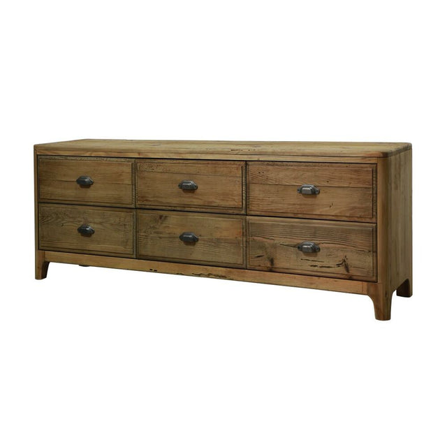 Meubles de télévision DKD Home Decor Bois Recyclé (180 x 55 x 45 cm)