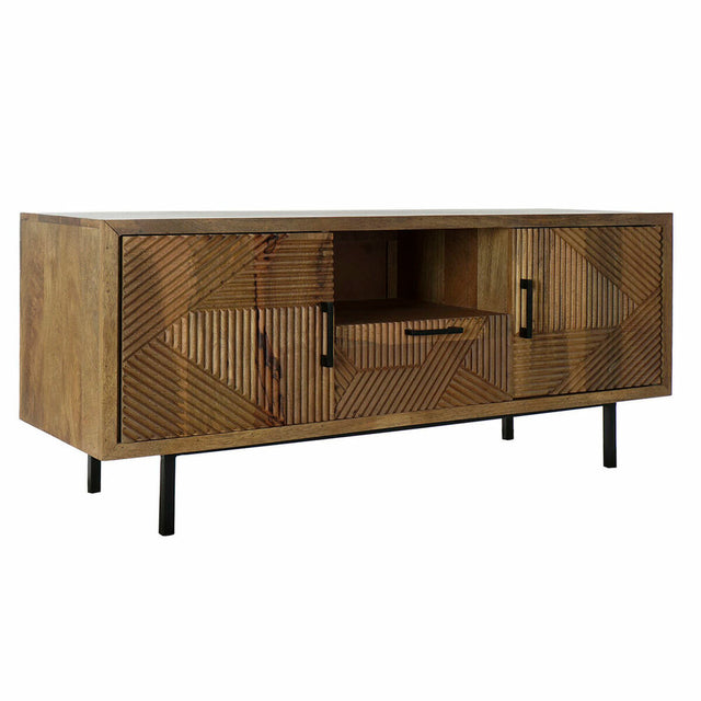 Meubles de télévision DKD Home Decor Métal Bois de manguier (125 x 54,5 x 40 cm)