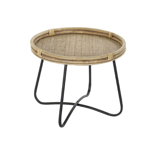 Table d'appoint DKD Home Decor S3023464 Noir Métal Marron