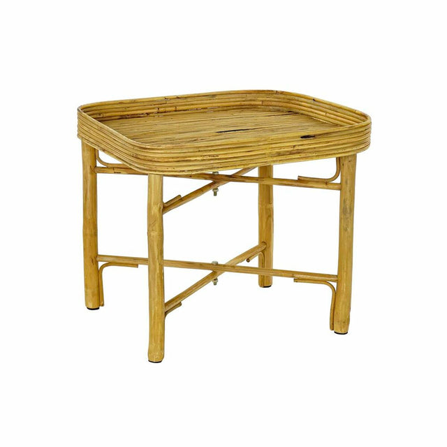 Table d'appoint DKD Home Decor Marron Rotin Tropical (55,5 x 45 x 46 cm)