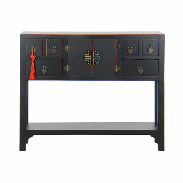 Console DKD Home Decor Sapin Bleu 95 x 24 x 79 cm Bois MDF