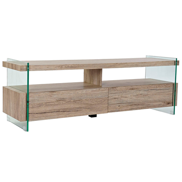 Meubles de télévision DKD Home Decor MDF Verre trempé (140 x 47 x 40 cm)