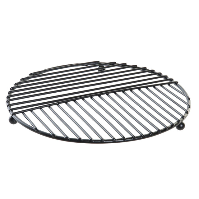 Dessous de plat DKD Home Decor Noir Grille Métal 20 x 20 x 1,5 cm