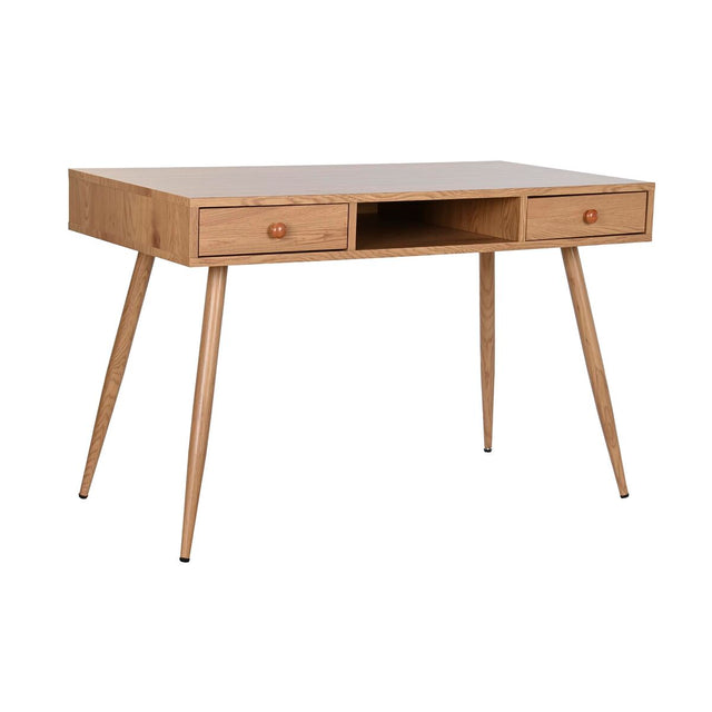 Bureau DKD Home Decor Métal Bois MDF (120 x 60 x 76 cm)