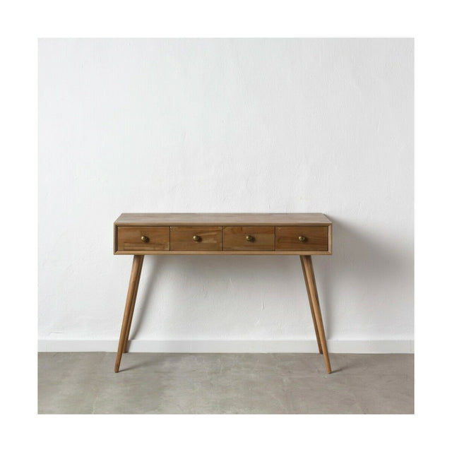 Meuble d'Entrée 110 x 40 x 78 cm Naturel Bois DMF