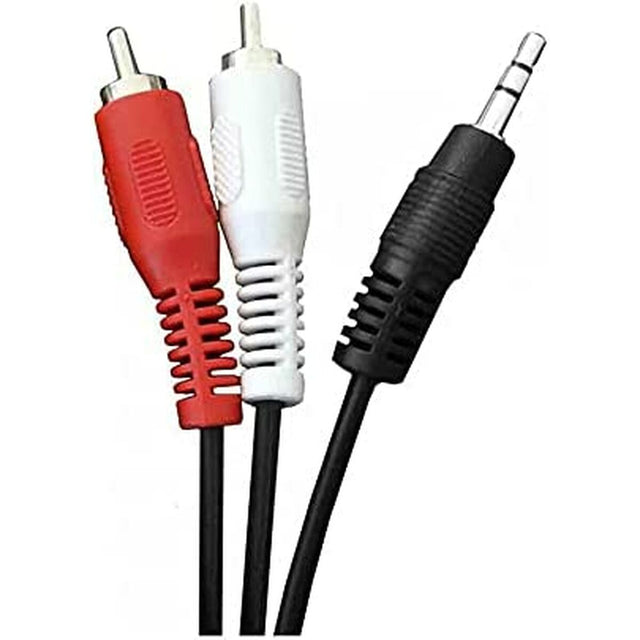 Câble Audio Jack (3,5 mm) vers 2 RCA EDM 1,5 m