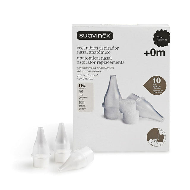 Pièces de rechange aspirateur nasal Suavinex 10 Unités