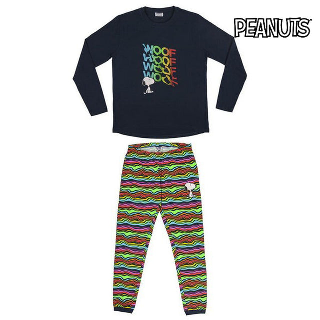 Pyjama Snoopy Femme Bleu