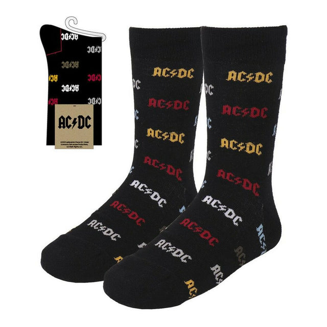 Chaussettes ACDC Adulte Noir
