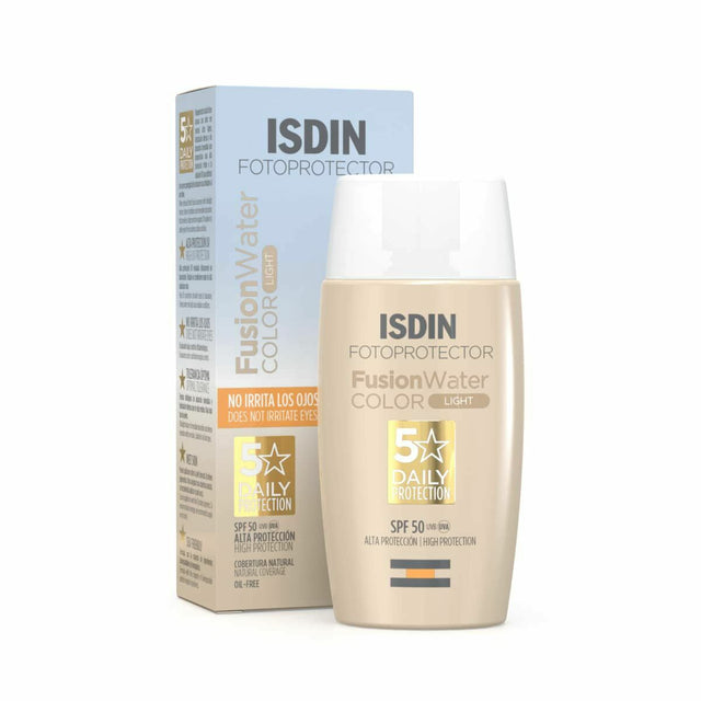 Crème Solaire Avec Couleur Isdin Light (50 ml)
