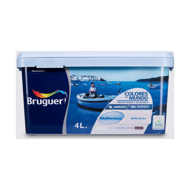 Peinture Bruguer Mediterraneo 4 L