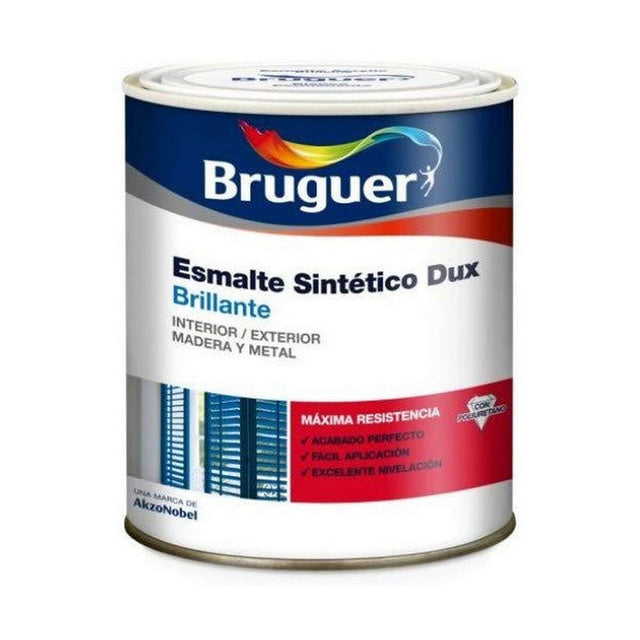 Émail synthétique Bruguer Dux Brillant 250 ml Blanc