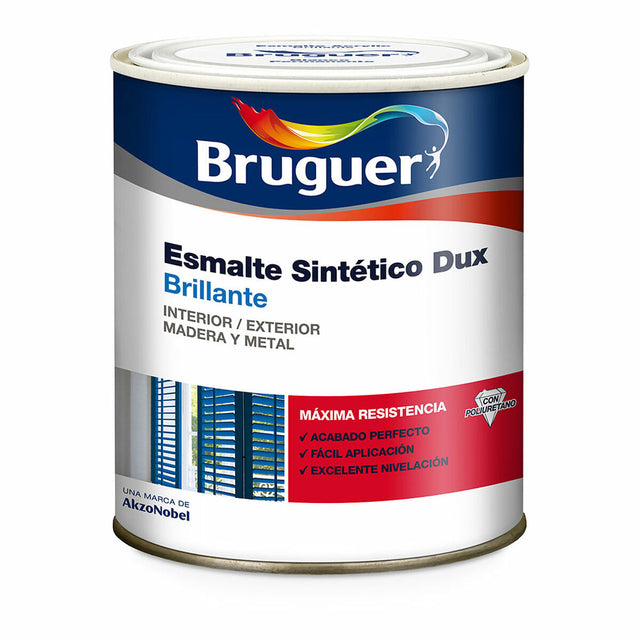 Émail synthétique Bruguer Dux Brillant Noir 750 ml