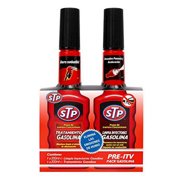 Nettoyant pour injecteurs essence STP PRE-ITV (200ml)